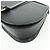 Chloé Borsa a spalla e crossbody Chloe Alphabet in pelle Nero - vista 9