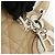 Christian Dior Cannage Lady Dior Borsa a Mano 2Way in Pelle Beige - vista 16