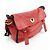 Autre Marque SAINT LAURENT PARIS Borsa a tracolla Muse Two in pelle rossa 265707 - vista 4