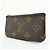 Louis Vuitton Monogram Pochette Cles Coin Case Key Case Brown M62650 - vista 3