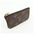 Louis Vuitton Monogram Pochette Cles Coin Case Key Case Brown M62650 - vista 4