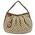 Borsa a spalla GUCCI Sukey Interlocking G GG Canvas Leather Beige 232955