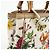 GUCCI Bamboo Flora Canvas Leather 2Way Bag Japan Limited Ivory 336032 - vista 16