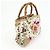 GUCCI Bamboo Flora Canvas Leather 2Way Bag Japan Limited Ivory 336032 - vista 4