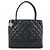 Borsa Tote CHANEL Medallion Matelasse COCO Mark Caviarskin Nera A01804