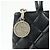 Borsa Tote CHANEL Medallion Matelasse COCO Mark Caviarskin Nera A01804 - vista 15