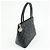 Borsa Tote CHANEL Medallion Matelasse COCO Mark Caviarskin Nera A01804 - vista 4