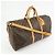 Louis Vuitton Keep All Bandouliere 55 Boston Bag Brown M41414 - vista 4