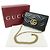Borsa a tracolla con catena in pelle GUCCI GG Marmont Double G Nera 474575 - vista 12