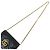 Borsa a tracolla con catena in pelle GUCCI GG Marmont Double G Nera 474575 - vista 4