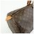 Borsa Boston Louis Vuitton Monogram Keep All 55 Marrone M41424 - vista 13