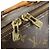 Borsa Boston Louis Vuitton Monogram Keep All 55 Marrone M41424 - vista 15
