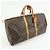 Borsa Boston Louis Vuitton Monogram Keep All 55 Marrone M41424 - vista 4