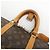 Borsa Boston Louis Vuitton Monogram Keep All 55 Marrone M41424 - vista 6