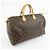 Louis Vuitton Monogram Speedy 40 Borsa a Mano Borsa Boston Marrone M41522 - vista 4