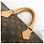 Louis Vuitton Monogram Speedy 40 Borsa a Mano Borsa Boston Marrone M41522 - vista 6