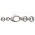 Collana con pendente a cuore Logo Trademark GUCCI Argento SV925 - vista 4