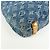 Borsa a tracolla Louis Vuitton Monogram Denim Baggy GM Blu M95048 - vista 12