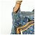 Borsa a tracolla Louis Vuitton Monogram Denim Baggy GM Blu M95048 - vista 13
