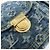Borsa a tracolla Louis Vuitton Monogram Denim Baggy GM Blu M95048 - vista 16