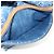 Borsa a tracolla Louis Vuitton Monogram Denim Baggy GM Blu M95048 - vista 17