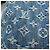 Borsa a tracolla Louis Vuitton Monogram Denim Baggy GM Blu M95048 - vista 19