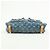 Borsa a tracolla Louis Vuitton Monogram Denim Baggy GM Blu M95048 - vista 5