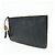 Borsa a pochette GUCCI in pelle Bamboo Flat Pouch Black 449653 - vista 3