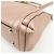 Borsa 2Way in pelle GUCCI Bamboo Interlocking G Rosa 282300 - vista 14