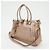 Borsa 2Way in pelle GUCCI Bamboo Interlocking G Rosa 282300 - vista 3