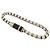 Bracciale a catena in metallo Louis Vuitton Monogram Eclips Silver M62592