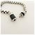 Bracciale a catena in metallo Louis Vuitton Monogram Eclips Silver M62592 - vista 4