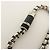 Bracciale a catena in metallo Louis Vuitton Monogram Eclips Silver M62592 - vista 5