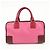 Borsa a mano LOEWE Anagram Leather Amazona 28 Borsa Boston Rosa - vista 2