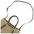 Borsa Tote 2Way PRADA in tela jacquard con logo Triangle e pelle Marrone BN1841 - vista 4