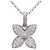 Louis Vuitton Collana con Diamanti Pendente Craquant PM K18 750WG