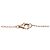 Cartier Trinity Heart Armband K18 750 Gelb/Weiß/Roségold - Ansicht 6