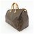 Louis Vuitton Monogram Speedy 40 Borsa a Mano Borsa Boston Marrone M41522 - vista 3