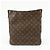 Borsa a spalla Louis Vuitton Monogram Looping GM Marrone M51145 - vista 2