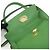 DELVAUX Borsa a spalla e borsa a mano Louise in pelle Verde - vista 19