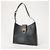 Salvatore Ferragamo Borsa a tracolla e borsa a mano Ferragamo Gancini in pelle di vitello Black - vista 3