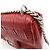 Borsa a tracolla con catena PRADA in pelle di capra nappa rossa 1BD140 - vista 14