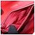 Borsa a tracolla con catena PRADA in pelle di capra nappa rossa 1BD140 - vista 22