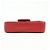 Borsa a tracolla con catena PRADA in pelle di capra nappa rossa 1BD140 - vista 5