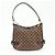 Borsa a tracolla Louis Vuitton Damier Highbury Canvas Brown N51200 - vista 2