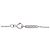 Tiffany & Co Tiffany&Co. Collana Atlas Open Diamond K18 750WG White Gold - vista 5
