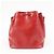 Borsa a tracolla Louis Vuitton Epi Petit Noe Castilian Red M44107 - vista 2