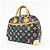 Borsa a mano Louis Vuitton Monogram Trouville Multicolor Noir M92662 - vista 3