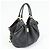 Borsa a tracolla Louis Vuitton Monogram Leather Mahina L Noir M95765 - vista 4