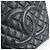 Borsa Tote CHANEL Matelassé COCO Mark Caviarskin Medallion Nera A01804 - vista 15